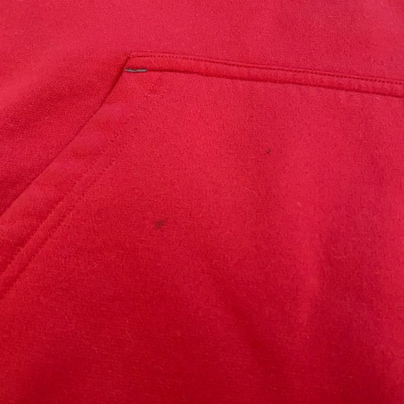 Under Armour Hoodie Red Mens Medium - Picture 2 of 4